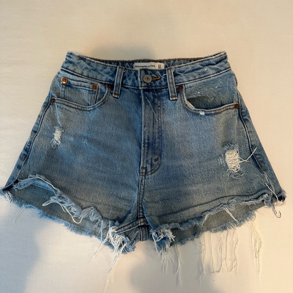 Abercrombie & Fitch Curve Love shorts size 24